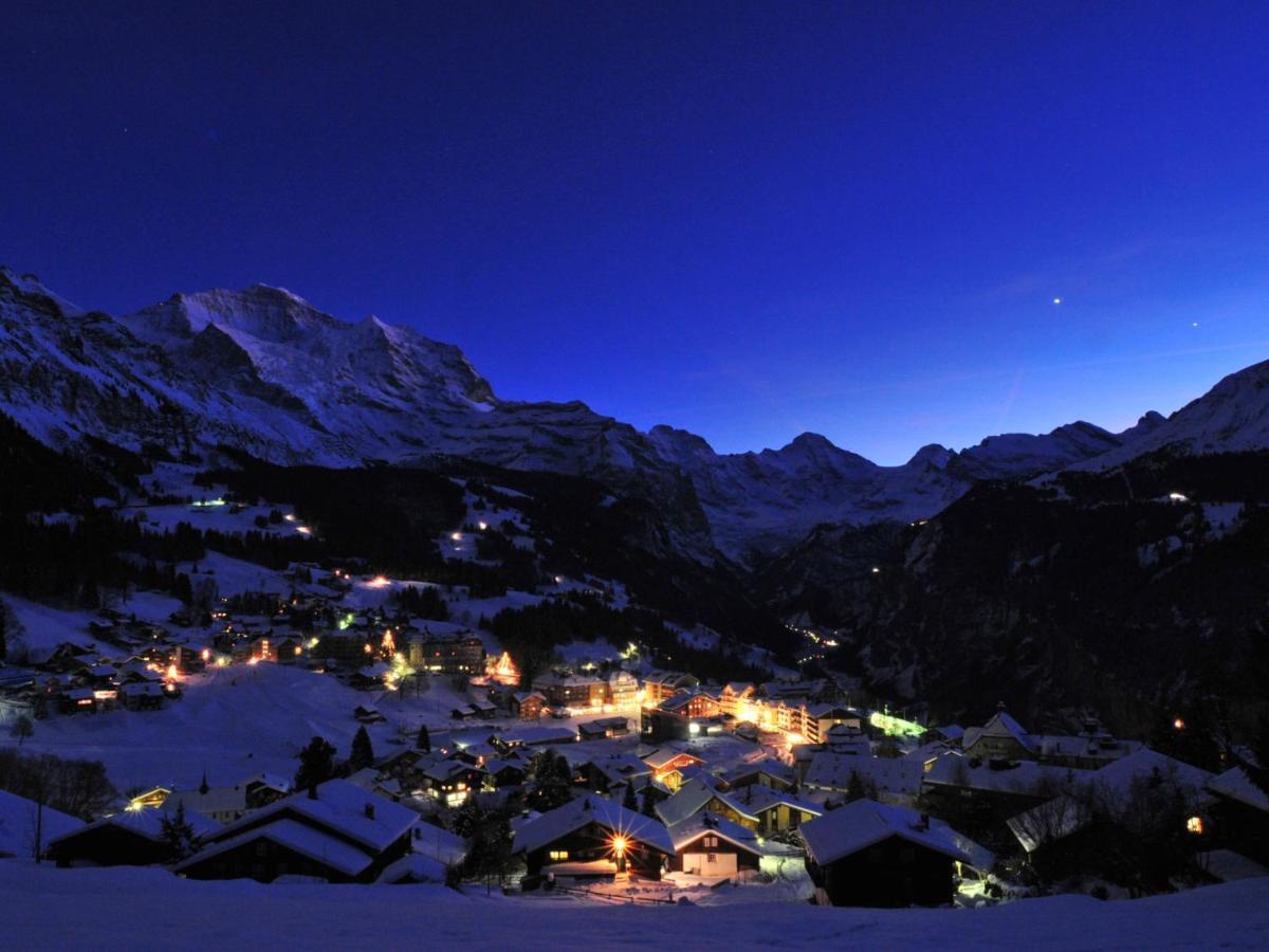 Chalet Zwaergli By Interhome Wengen Bagian luar foto