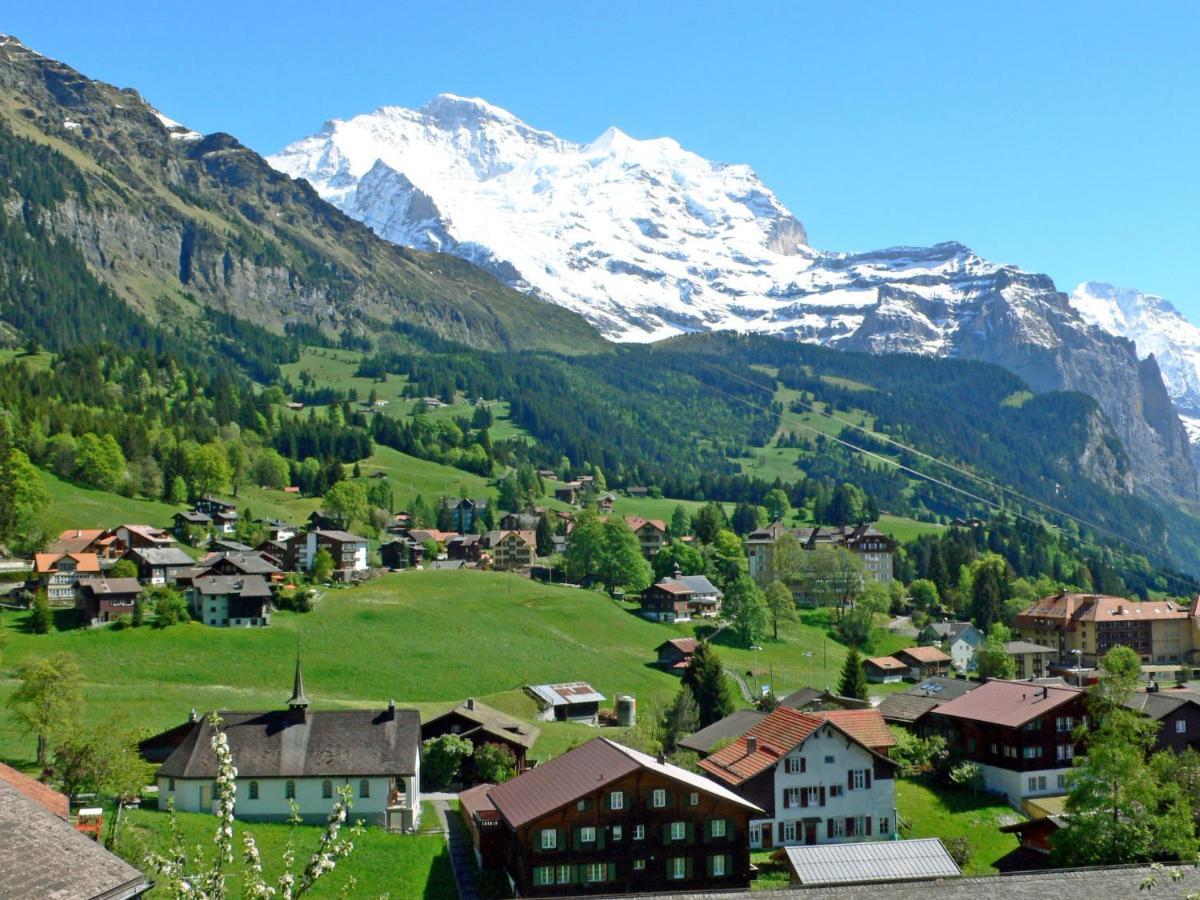 Chalet Zwaergli By Interhome Wengen Bagian luar foto